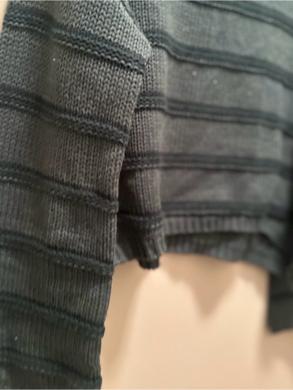 SO Forest Green Striped Crewneck Sweater - Picture 5 of 7